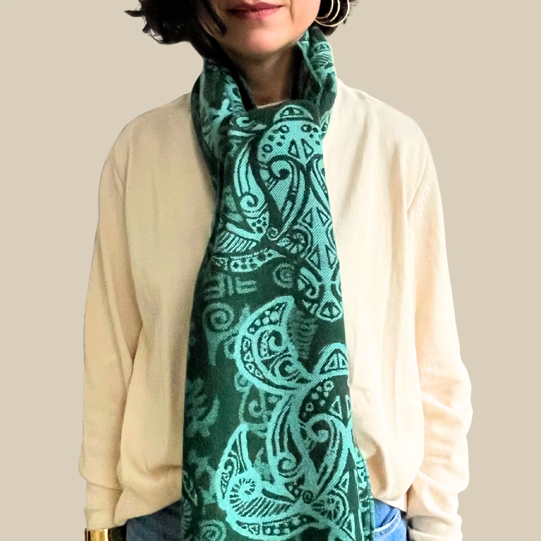 L'Echarpe Coton Bio & Mérinos Chambaud – Image 4