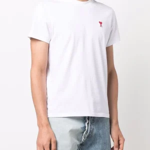 AMI Paris - T-shirt Ami de Cœur Blanc