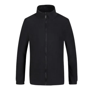 Veste Homme Col Montant Noir