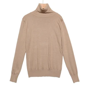 Col Roulé Camel Femme