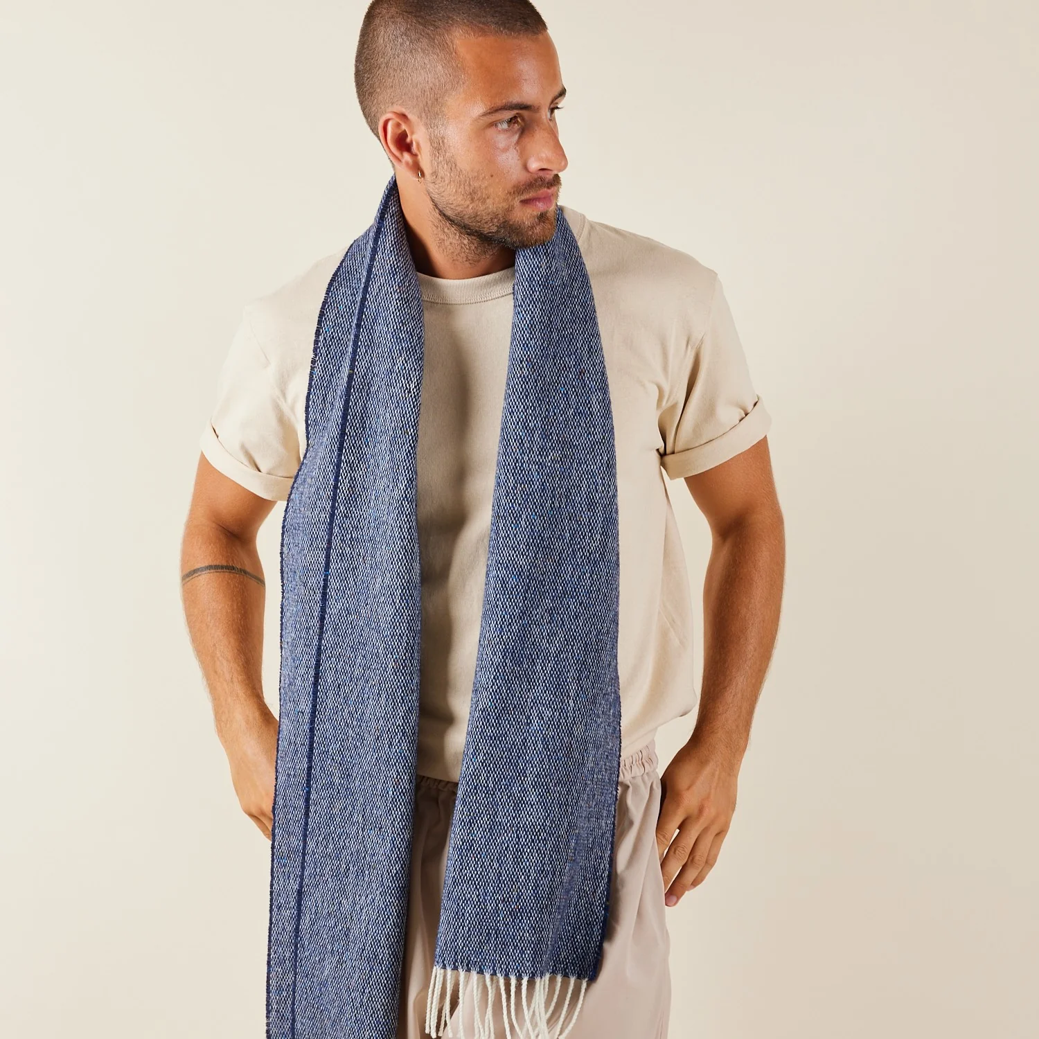 L'Echarpe Donegal - Laine Lambswool Mérinos – Image 6