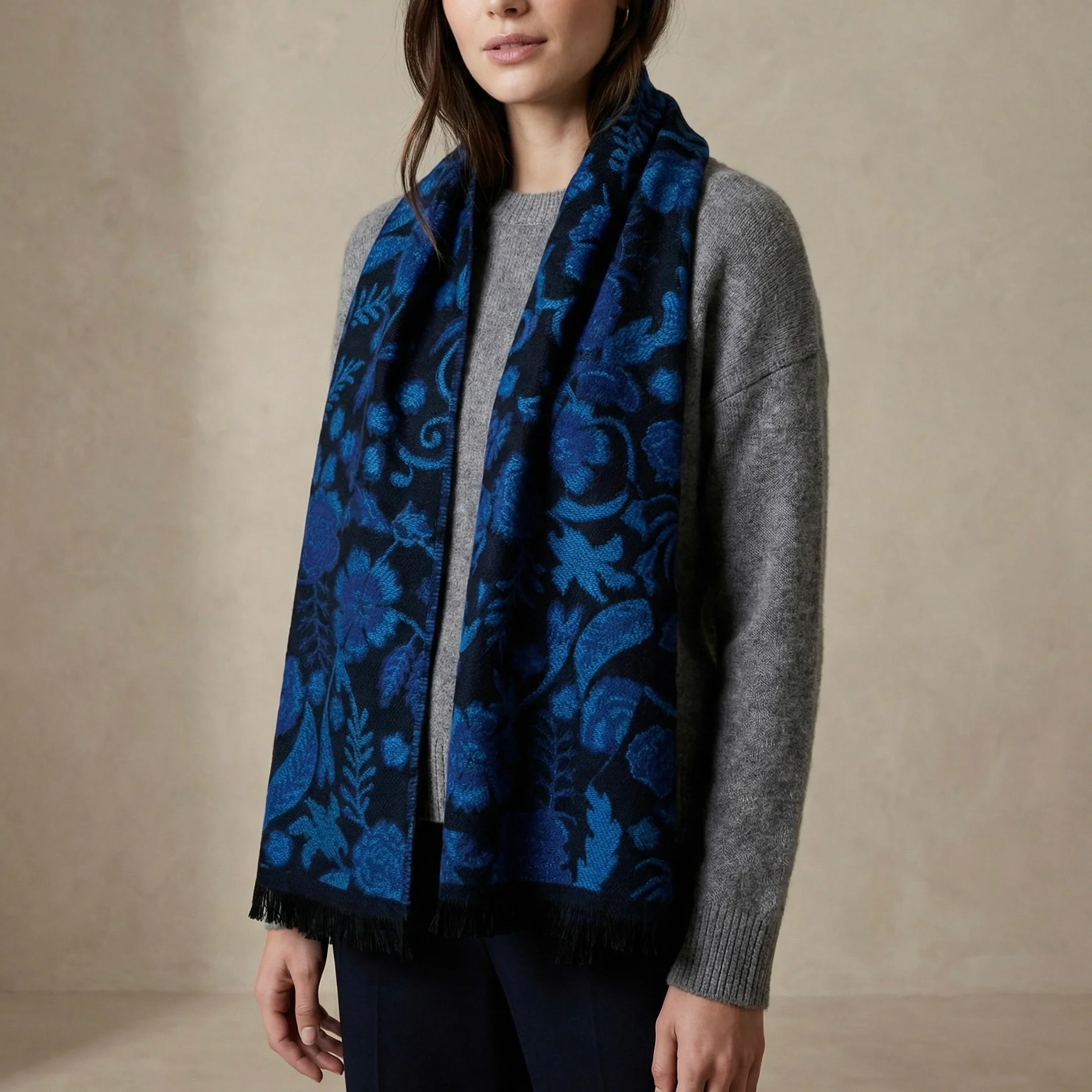 L'Echarpe Coton Bio & Mérinos Rivoire