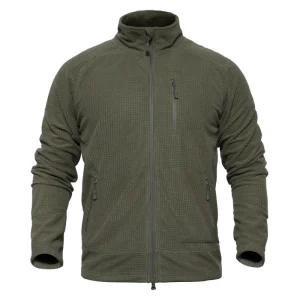 Veste Zippée Homme Vert