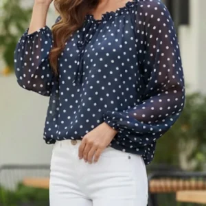 Blouse fluide imprimée