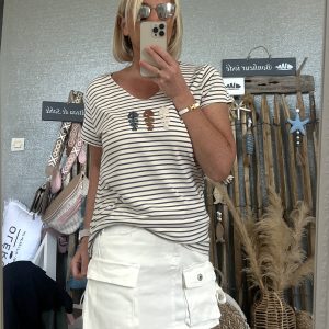 Marinière trio bleu