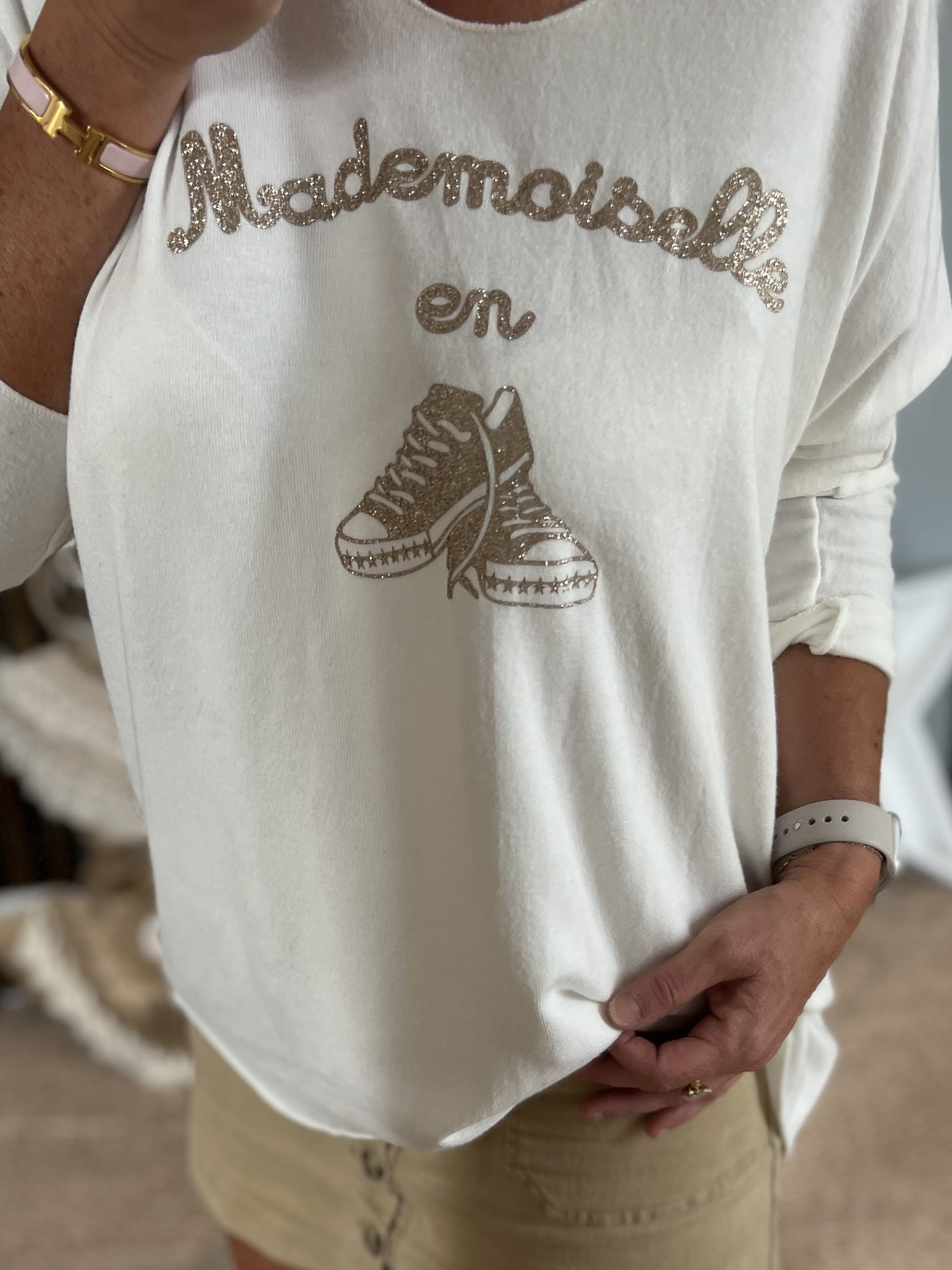 Pull CDS blanc – Image 4