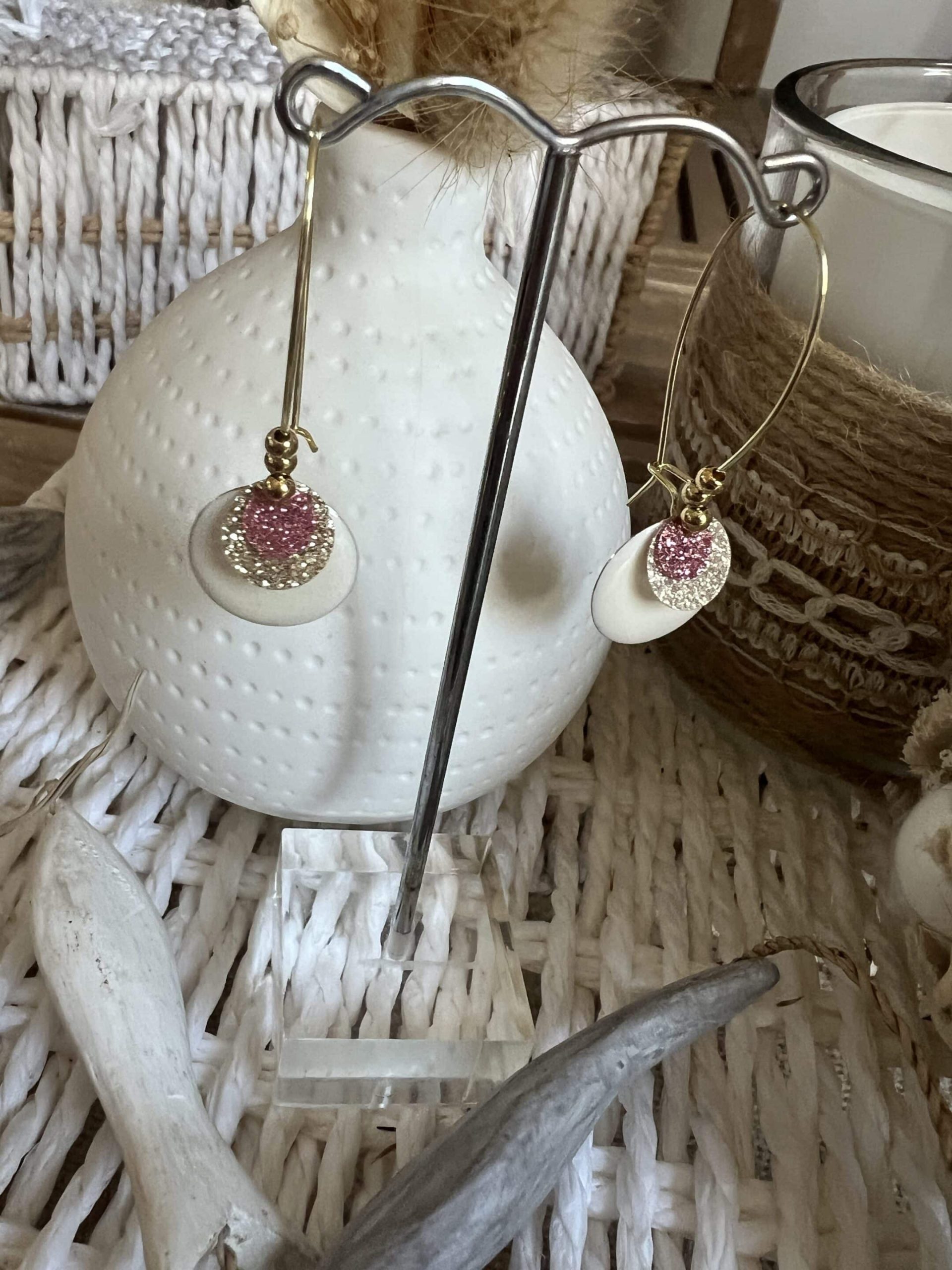 Boucles CDS sequins pailletés – Image 4