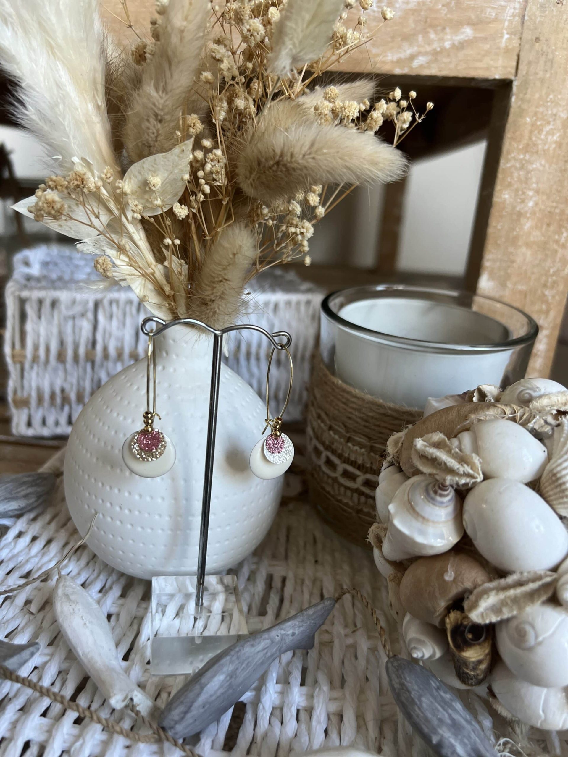 Boucles CDS sequins pailletés – Image 3