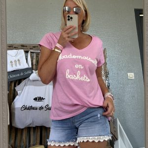 T-shirt CDS Melle rose baby