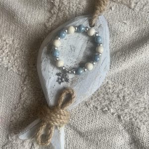 Bracelet cds star bleu