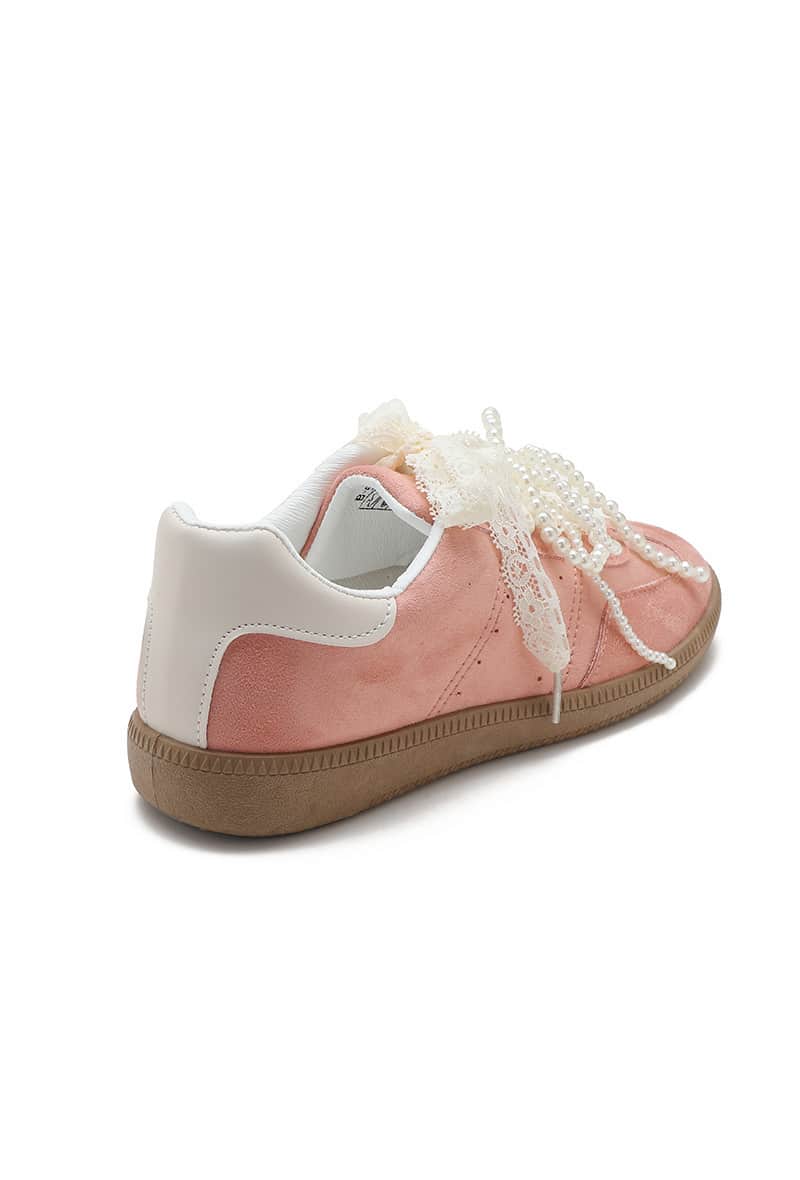 Basket dentelle perle rose – Image 6