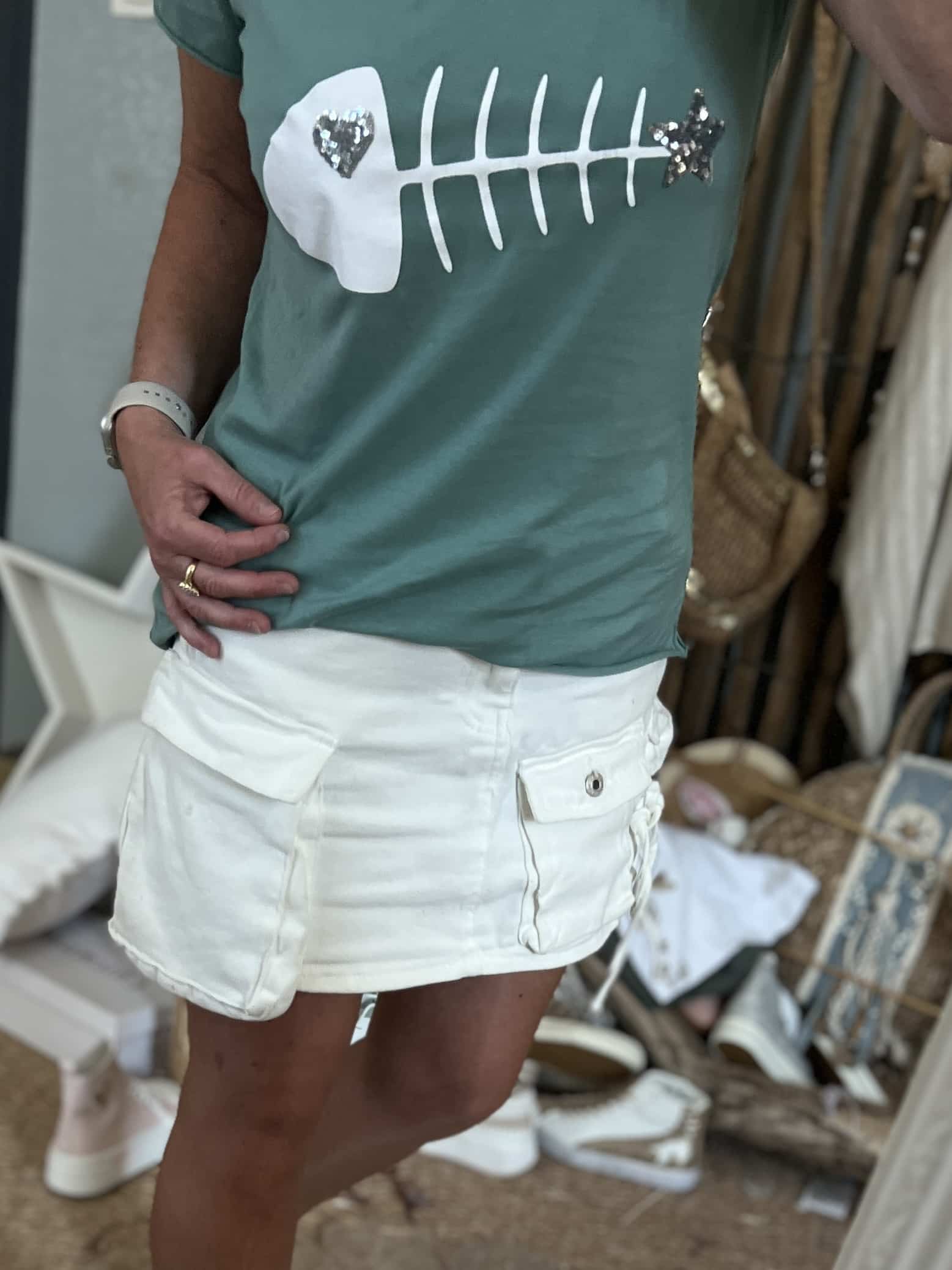 T-shirt cds celadon – Image 7