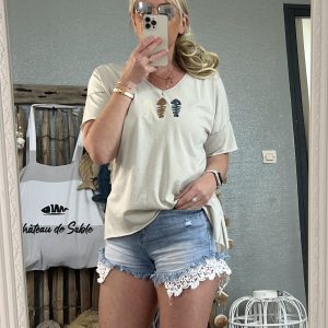 T-shirt CDS beige 38/44