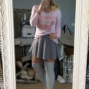 Pull fin j’adore rose baby