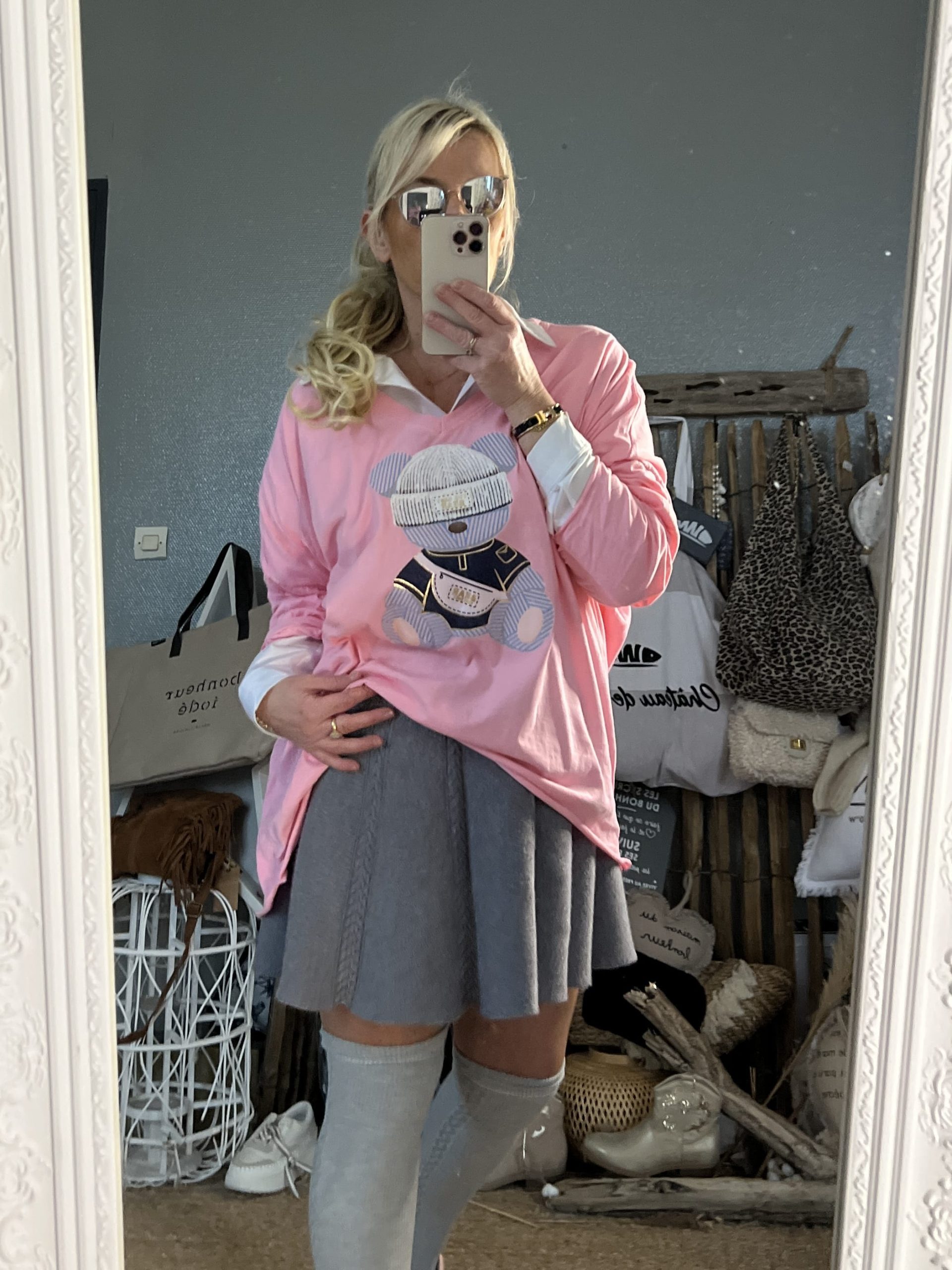 T-shirt 40/46 saumon – Image 5