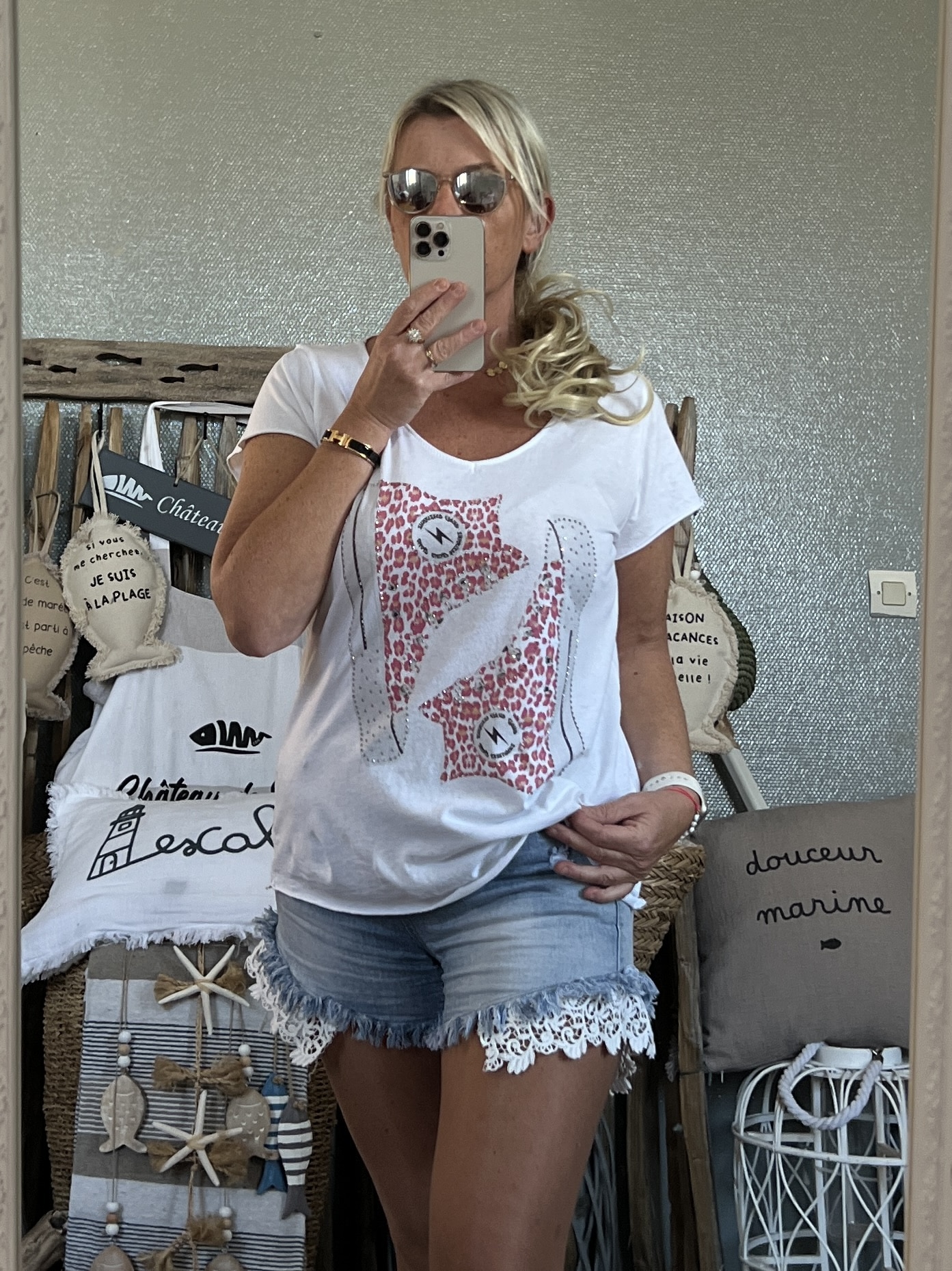 T-shirt basket léopard – Image 2