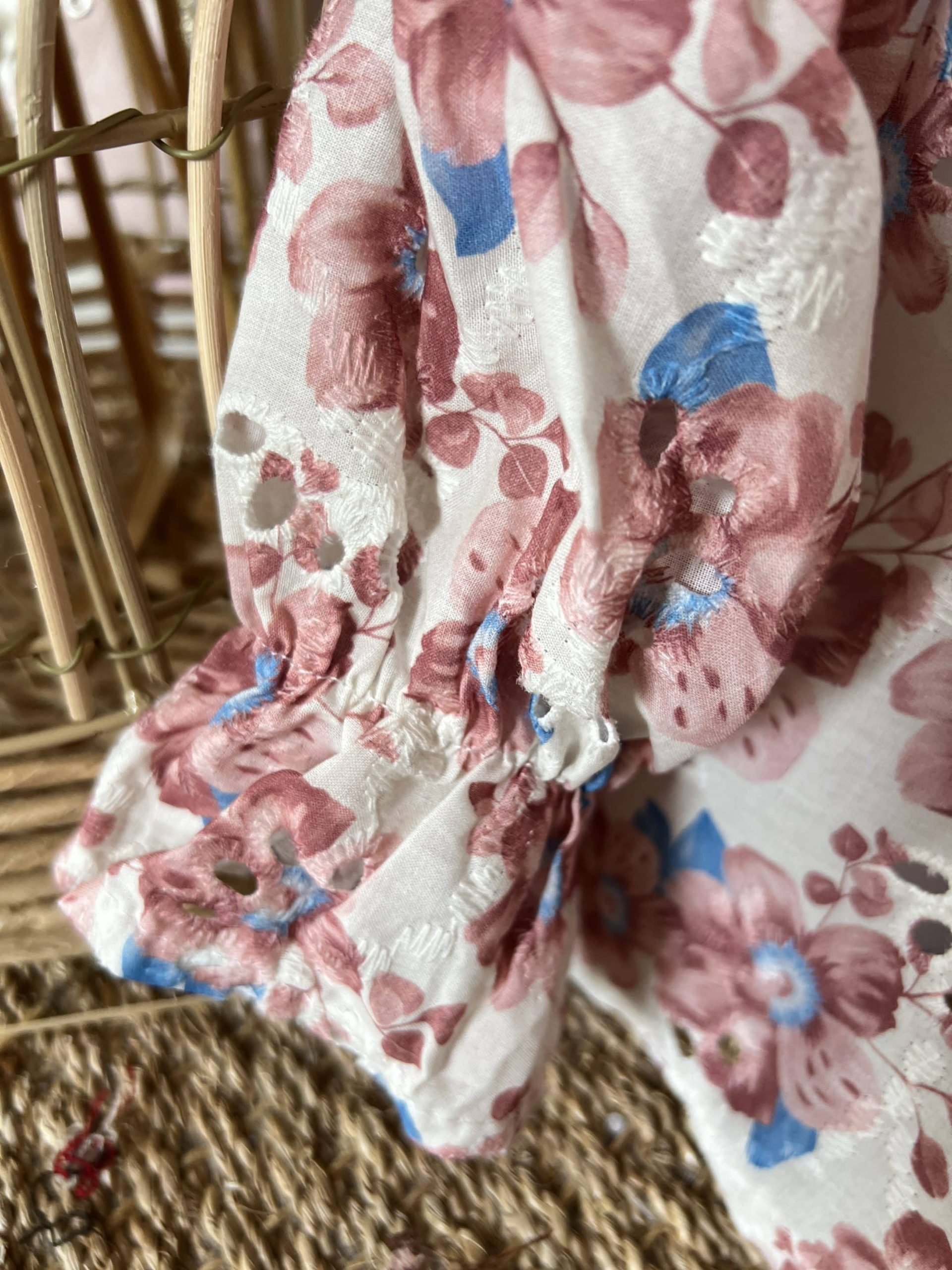 Chemise broderie fleurie – Image 4