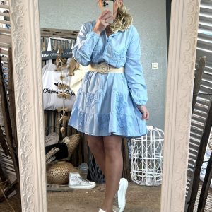 Robe star baby blue