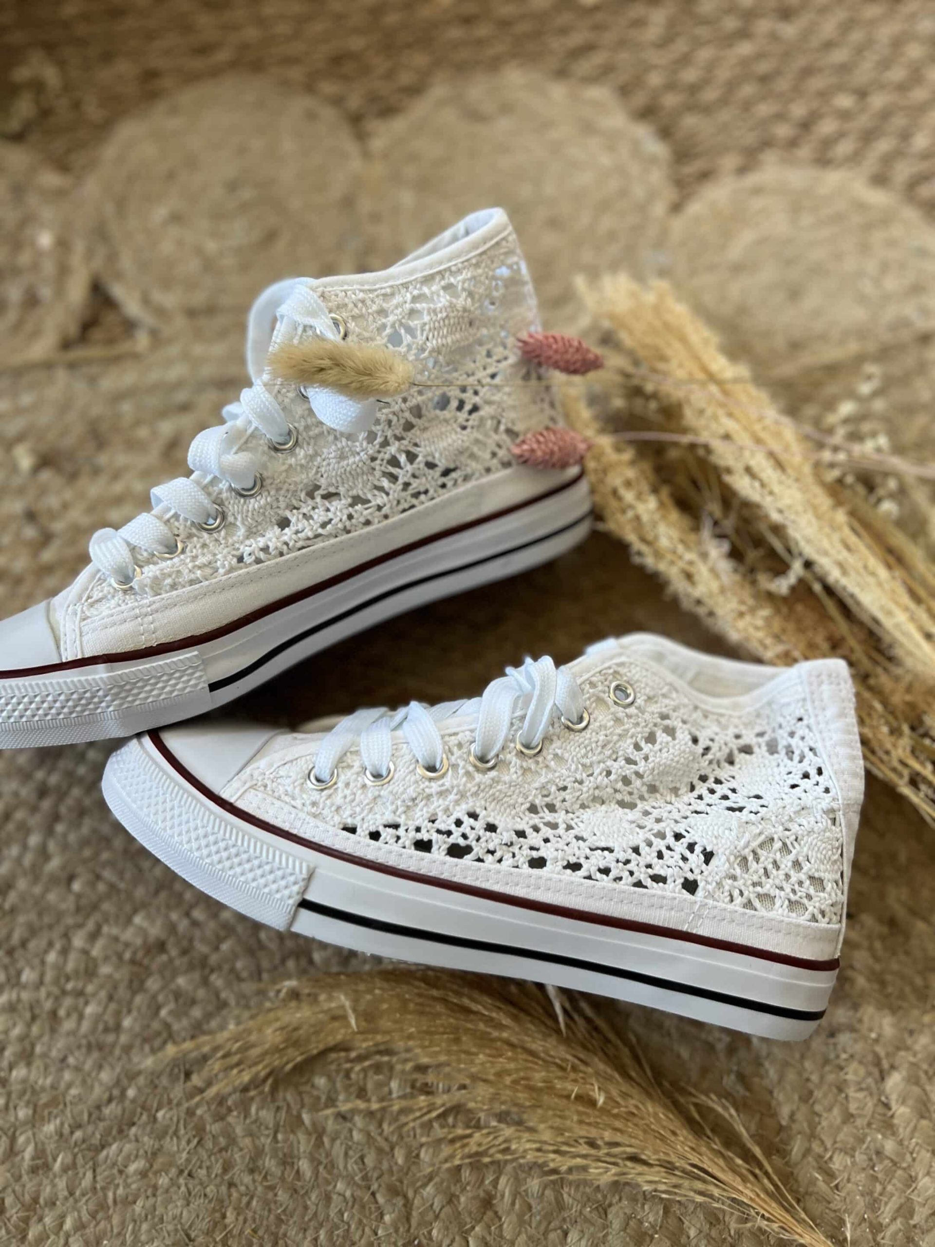 Basket broderie blanche – Image 2