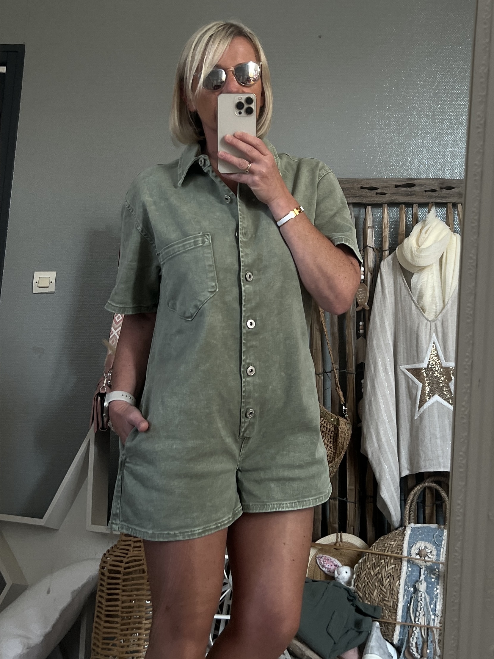 Combishort kaki – Image 6