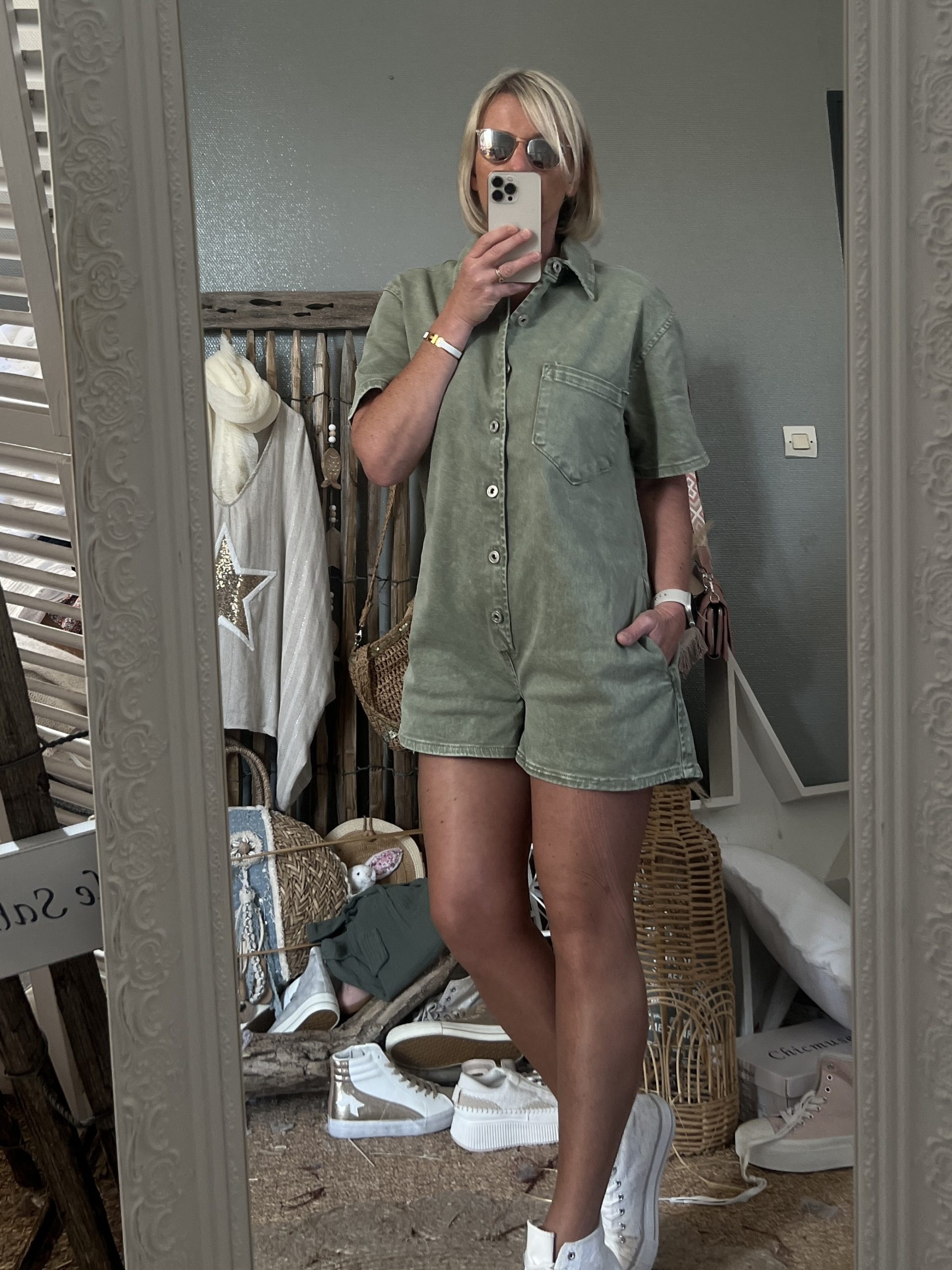 Combishort kaki – Image 2