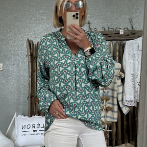 Tunique cds turquoise