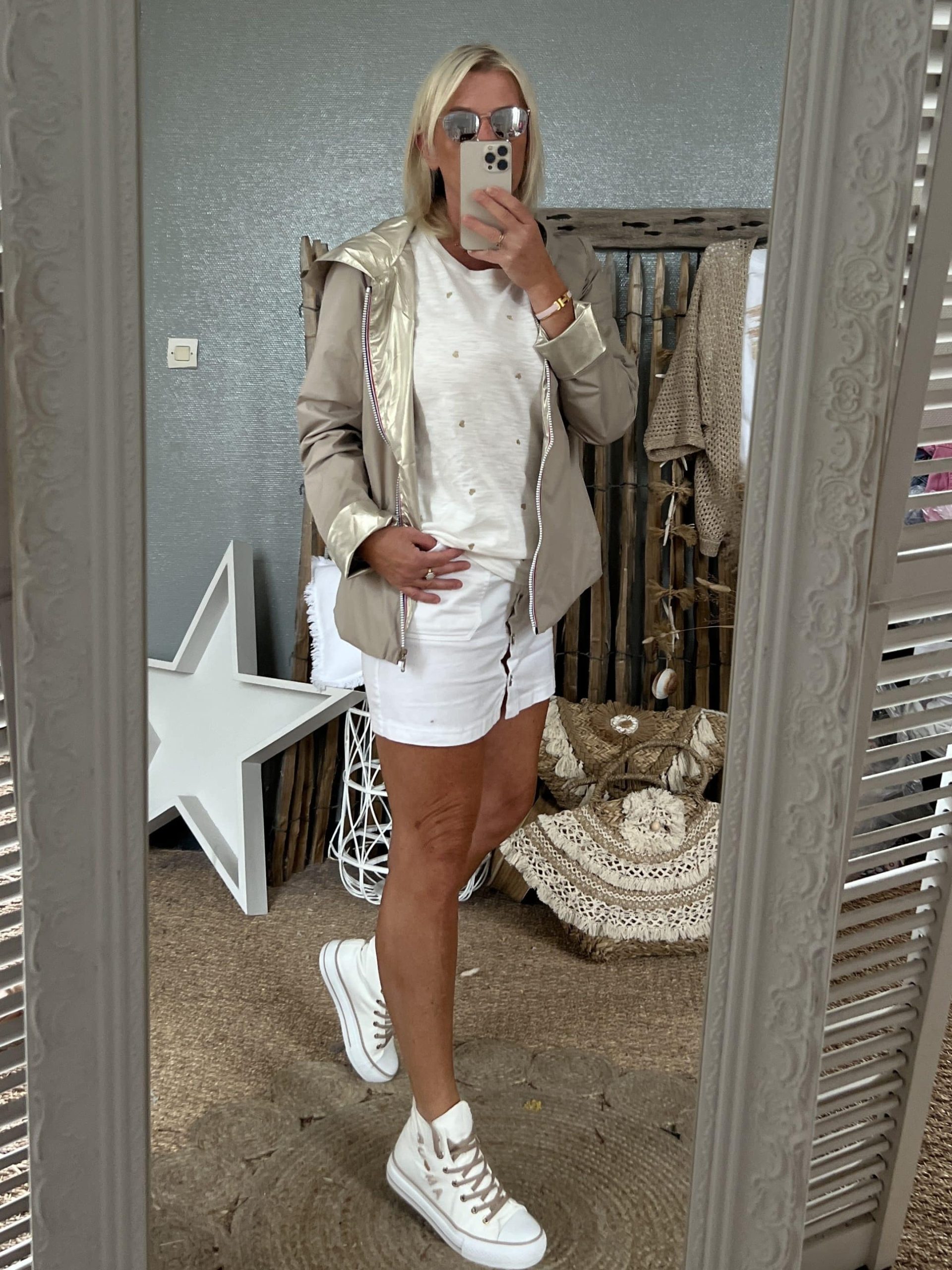 Blouson beige or réversible – Image 5