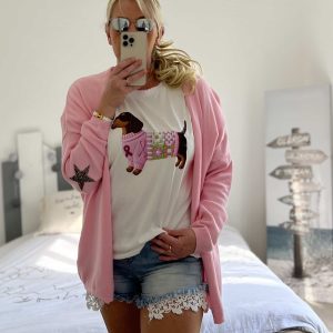 Gilet star rose baby