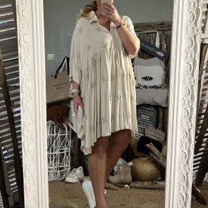 Robe CDS oversize beige