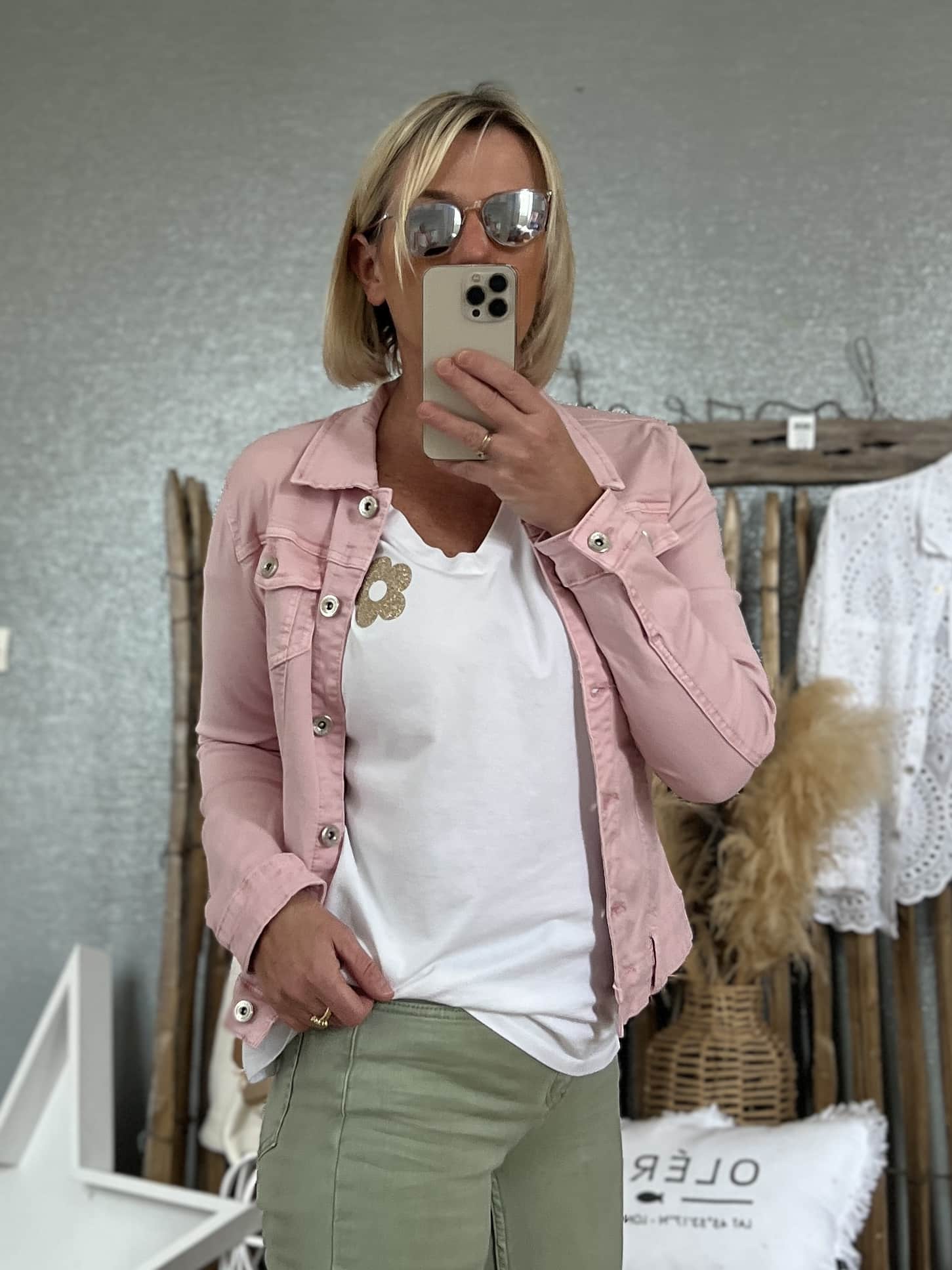 Blouson rose – Image 3