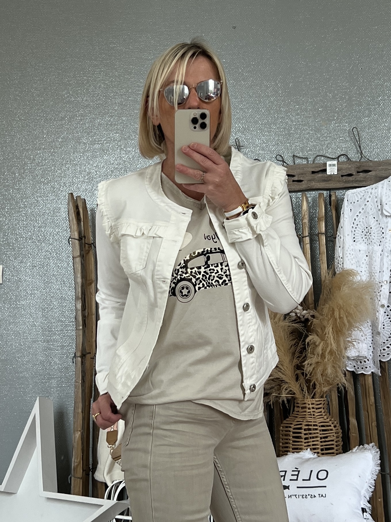 Blouson CDS blanc – Image 3