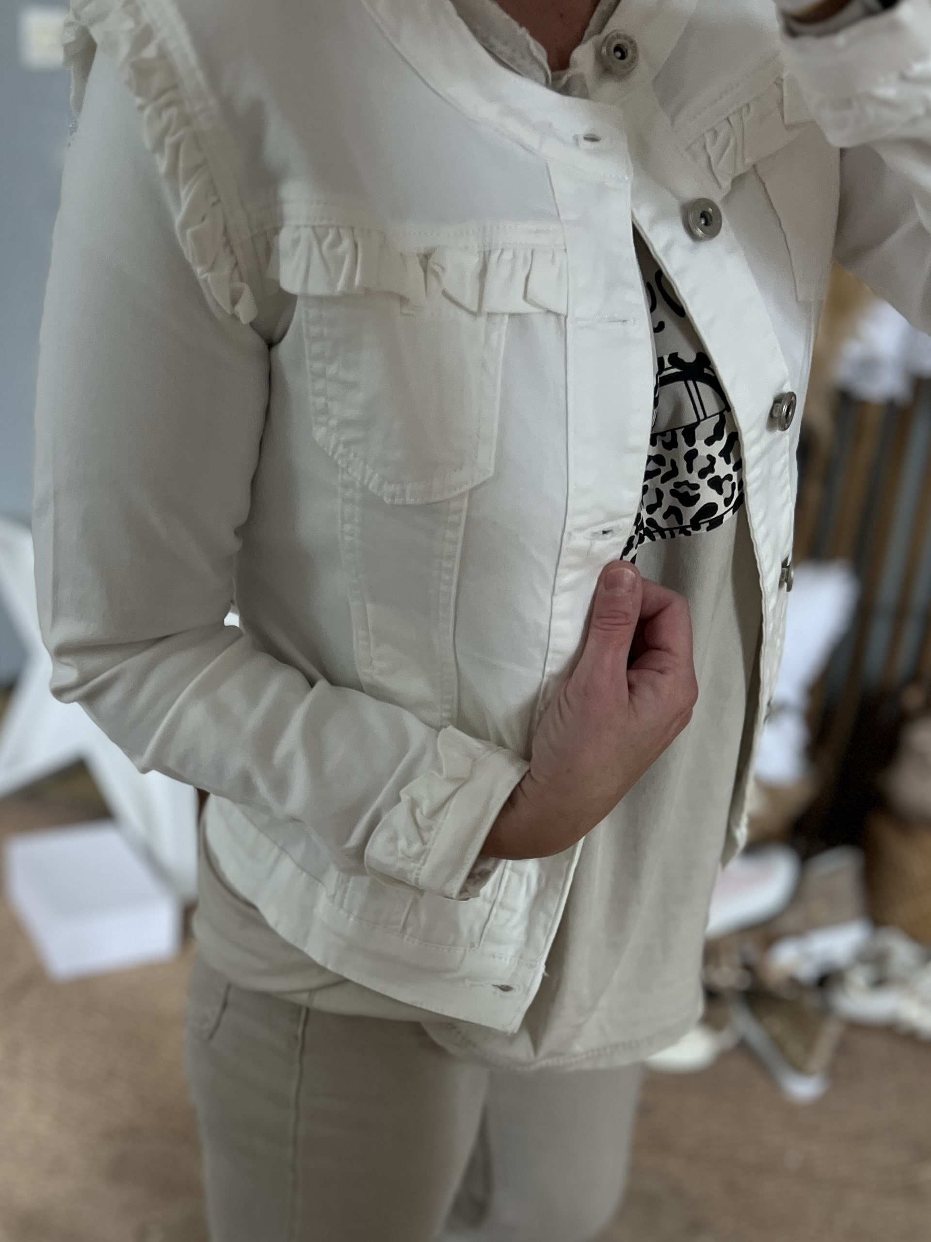 Blouson CDS blanc – Image 6