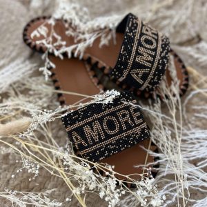 Sandale Amore noire
