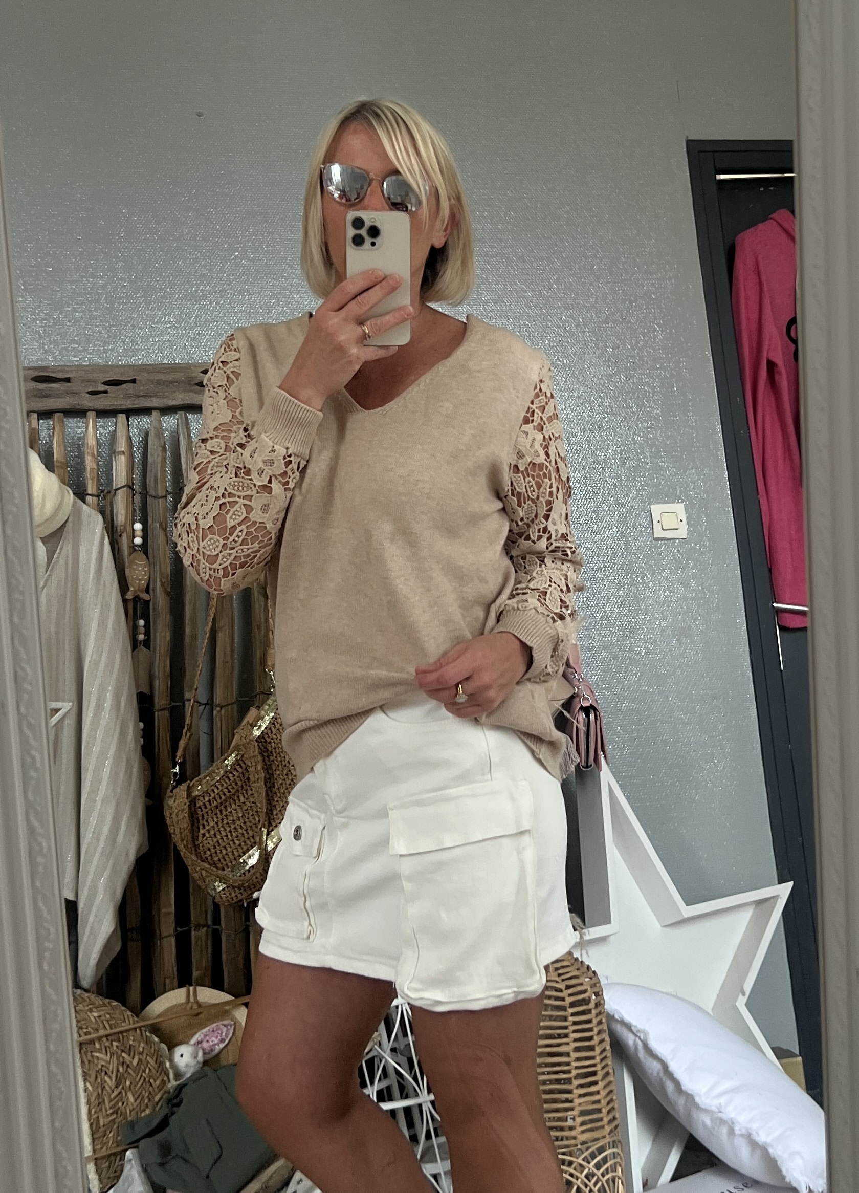 Pull cds beige – Image 3