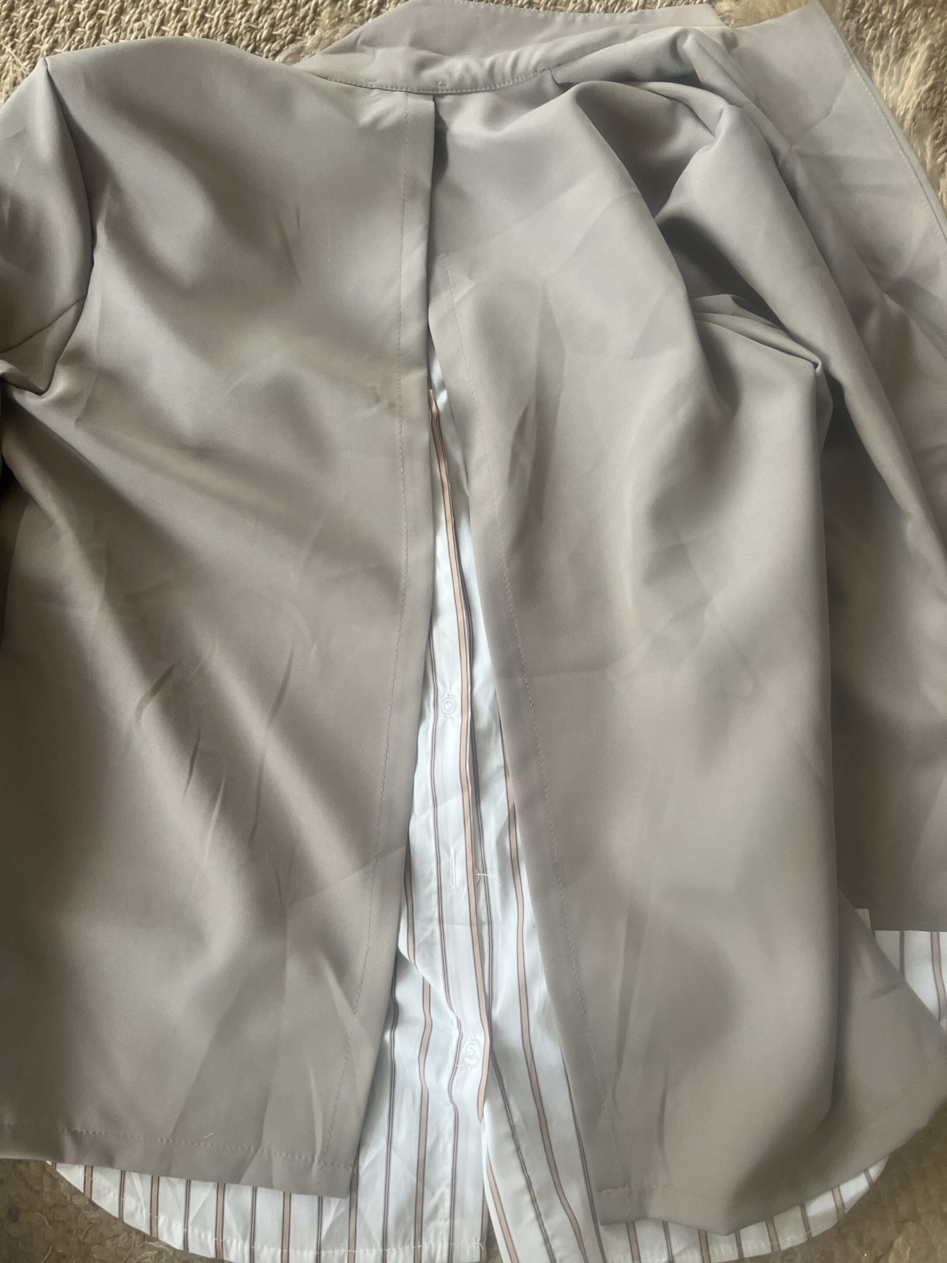 Blazer taupe dos chemise – Image 8