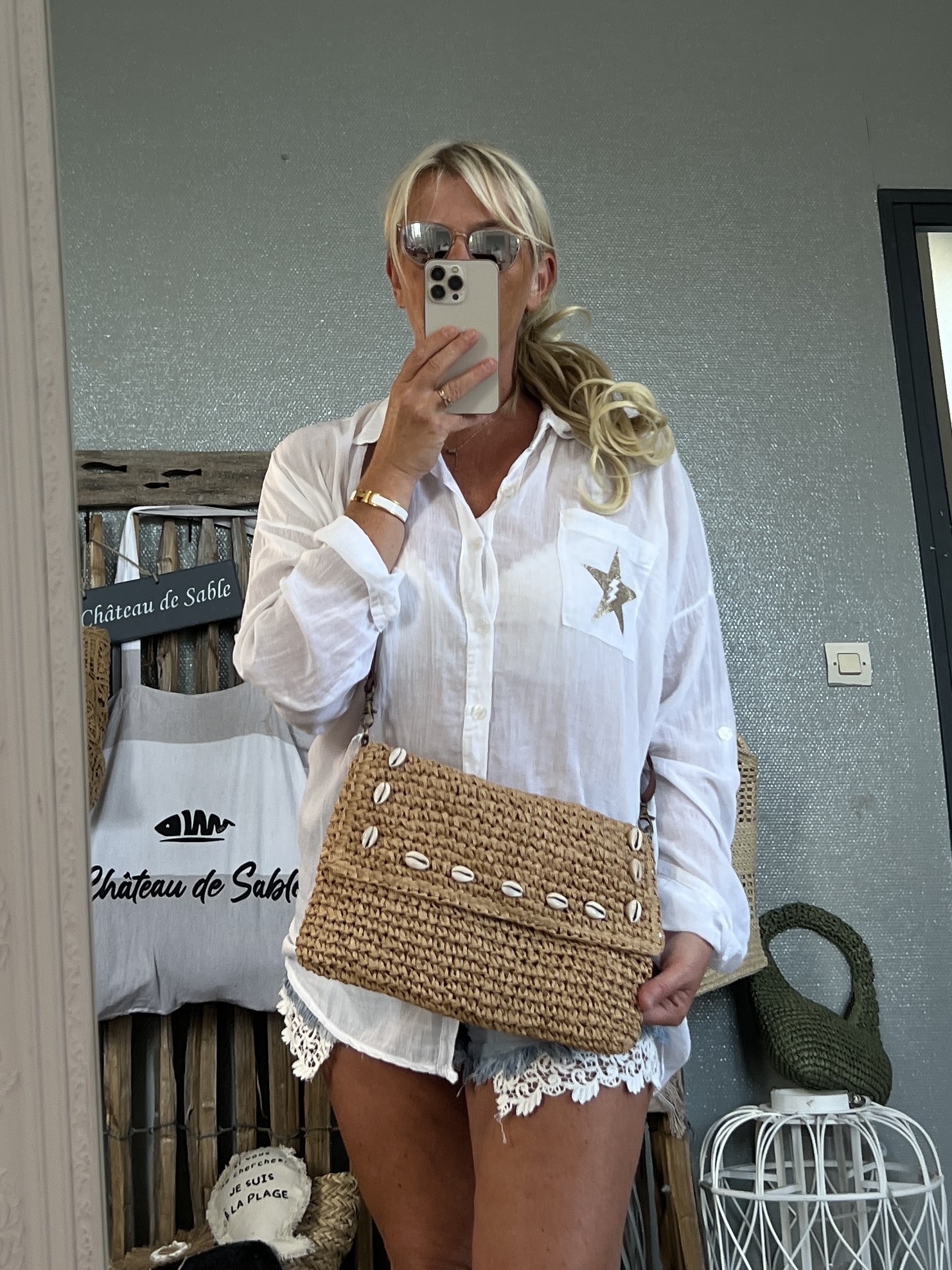 Pochette coquillages