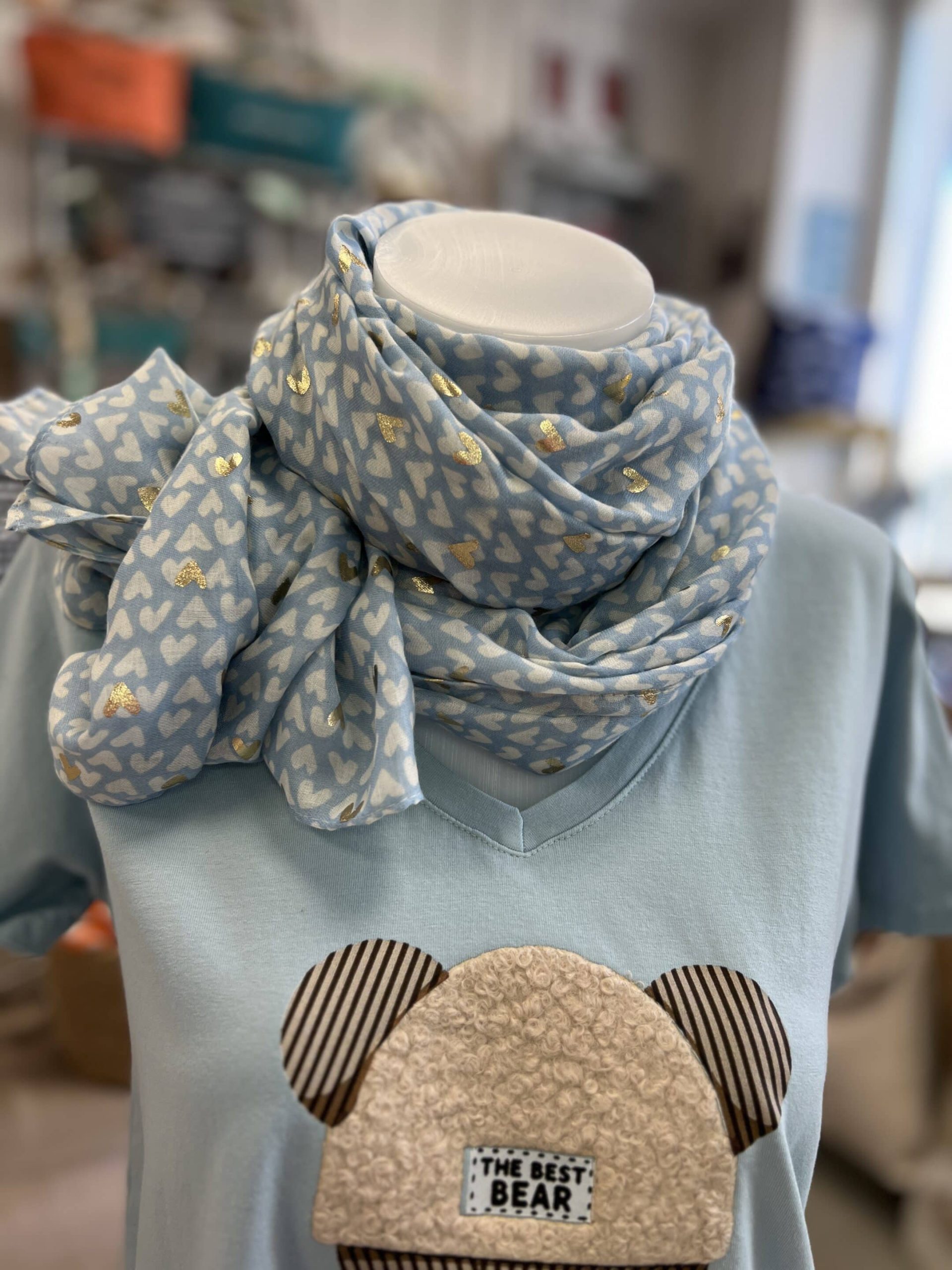 T-shirt bear bleu – Image 4