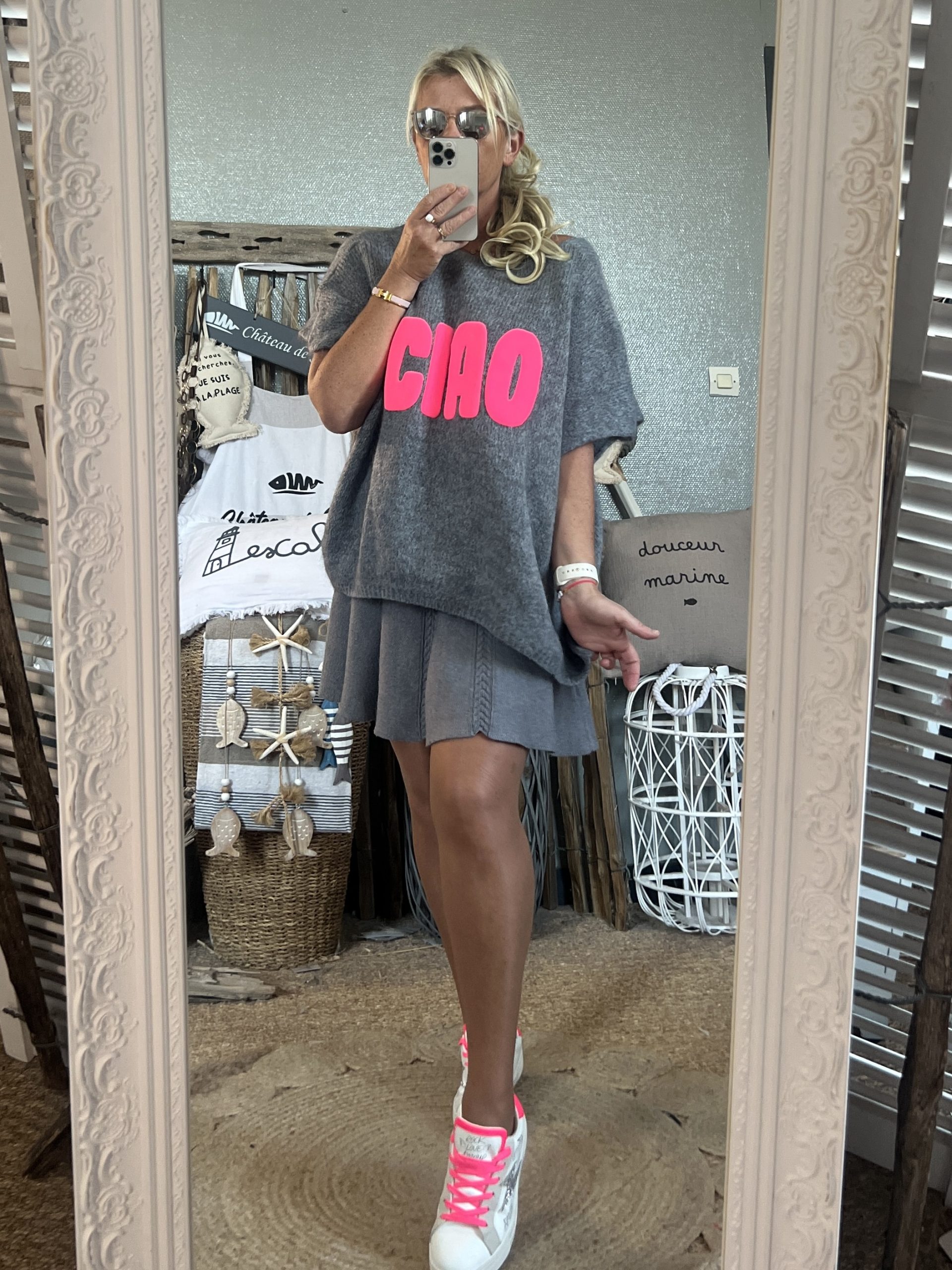 Gilet gris fluo 36/48 – Image 2