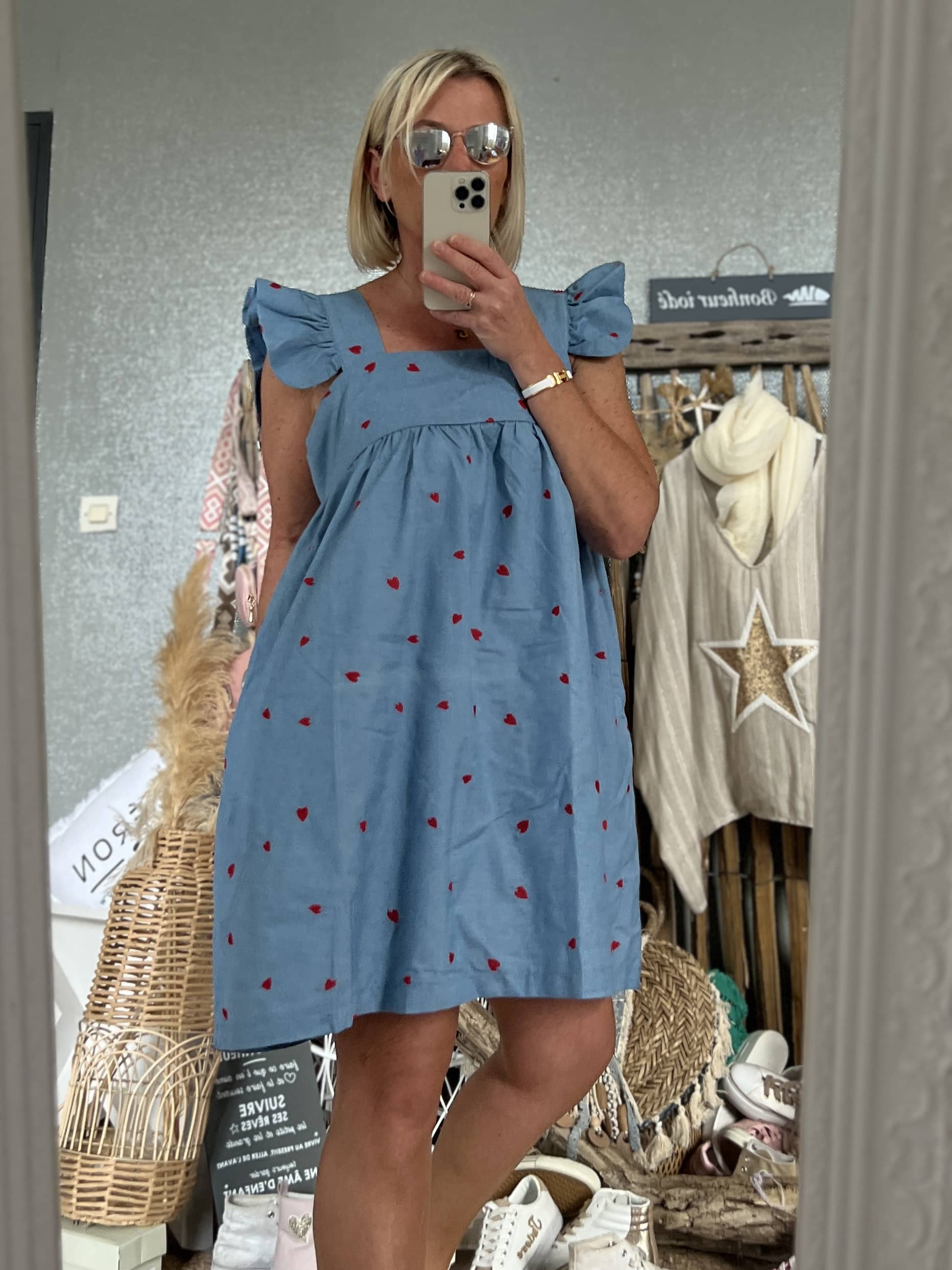 Robe cœurs brodes – Image 4