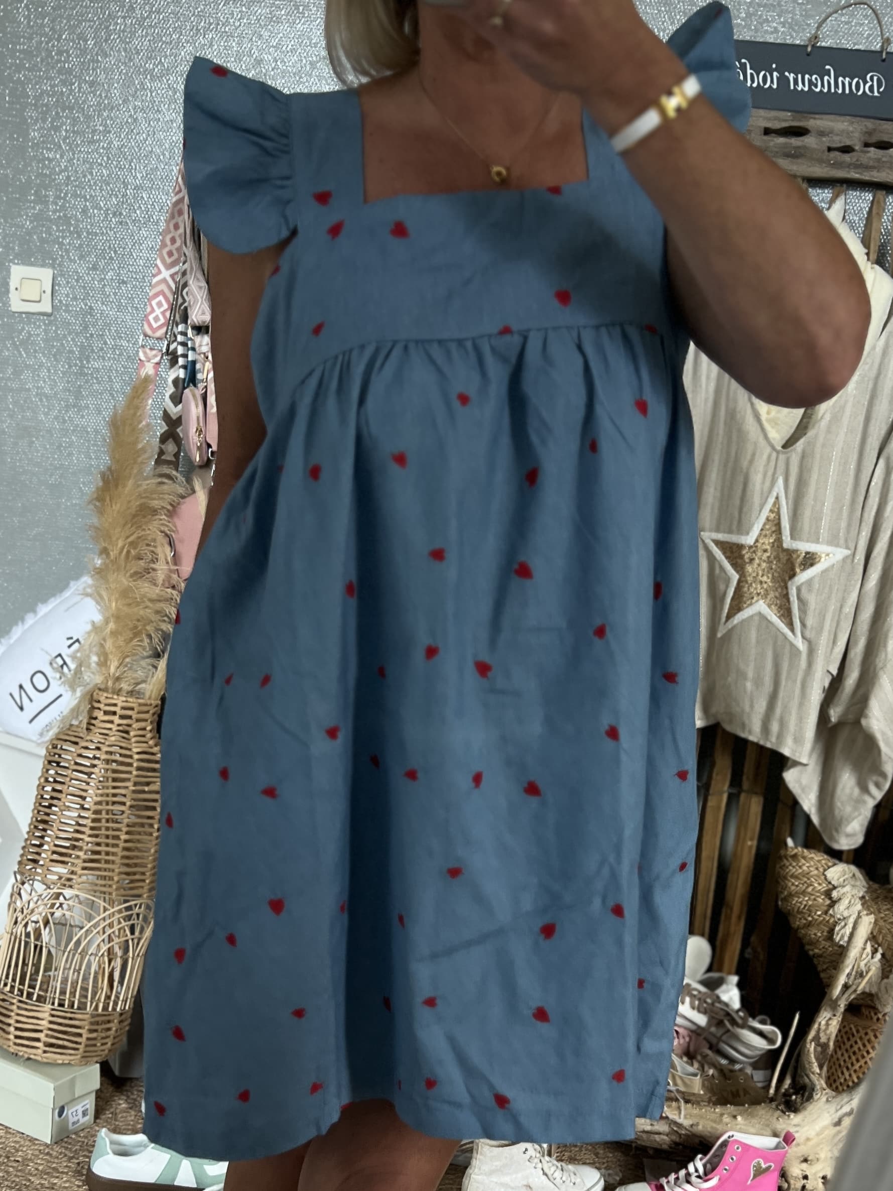 Robe cœurs brodes – Image 3