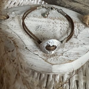 Bracelet fish CDS caramel