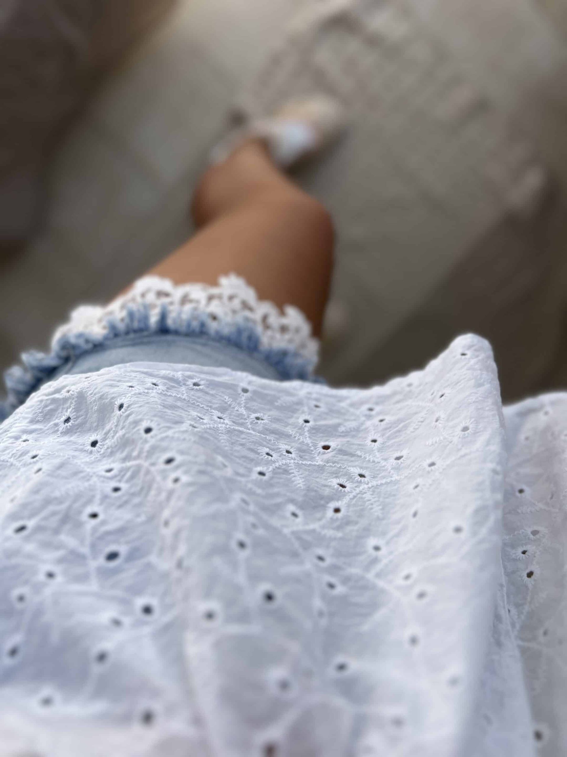 Chemise broderie blanche – Image 8