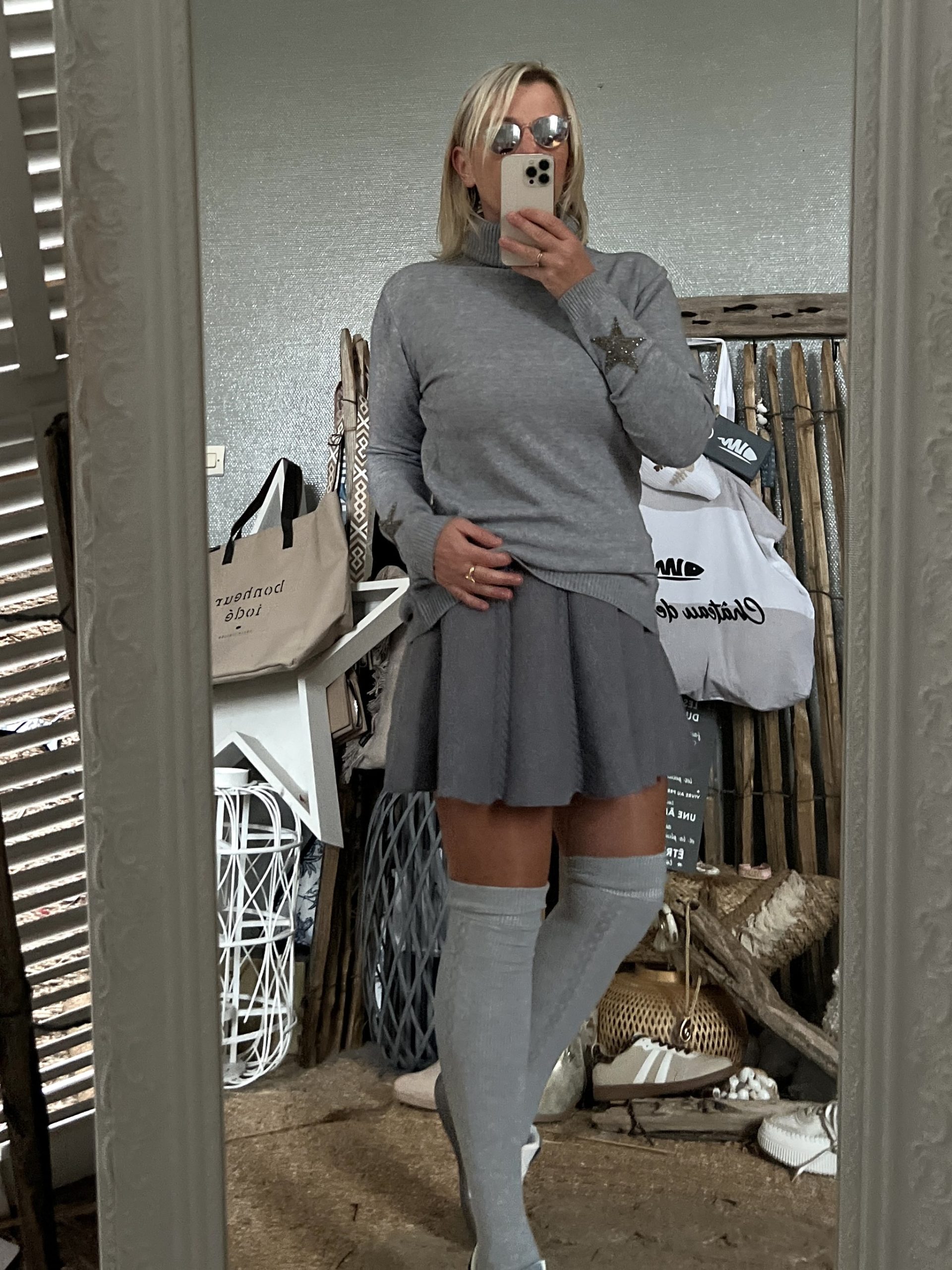 Chaussettes CDS gris clair – Image 3