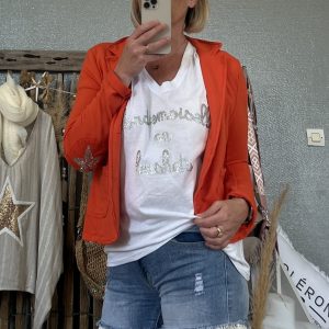 Veste star orange