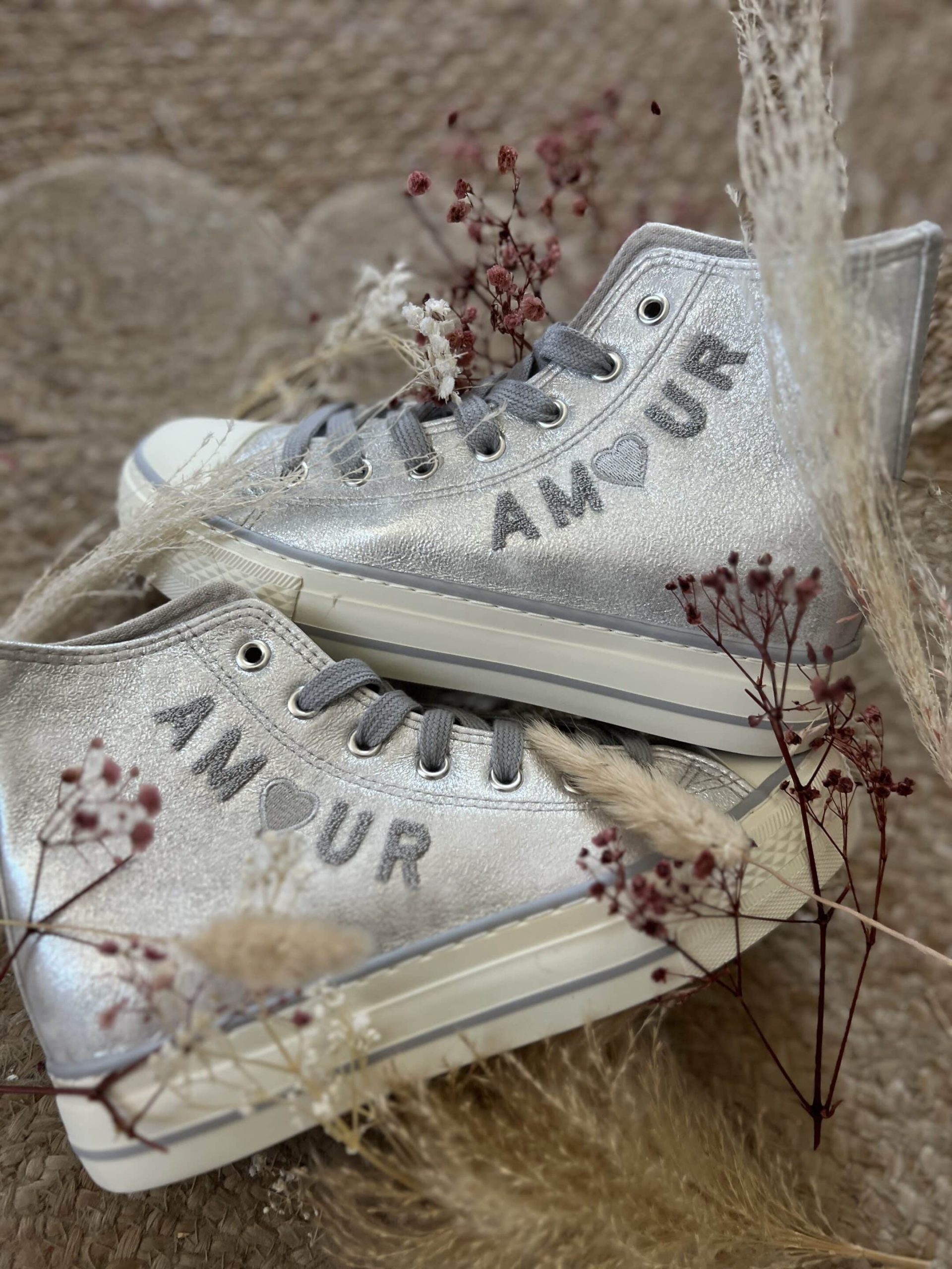 Basket CDS argentée – Image 3