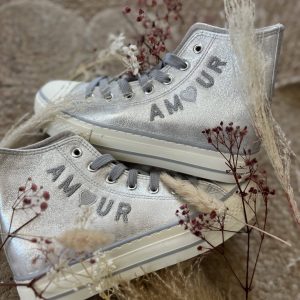 Basket CDS argentée