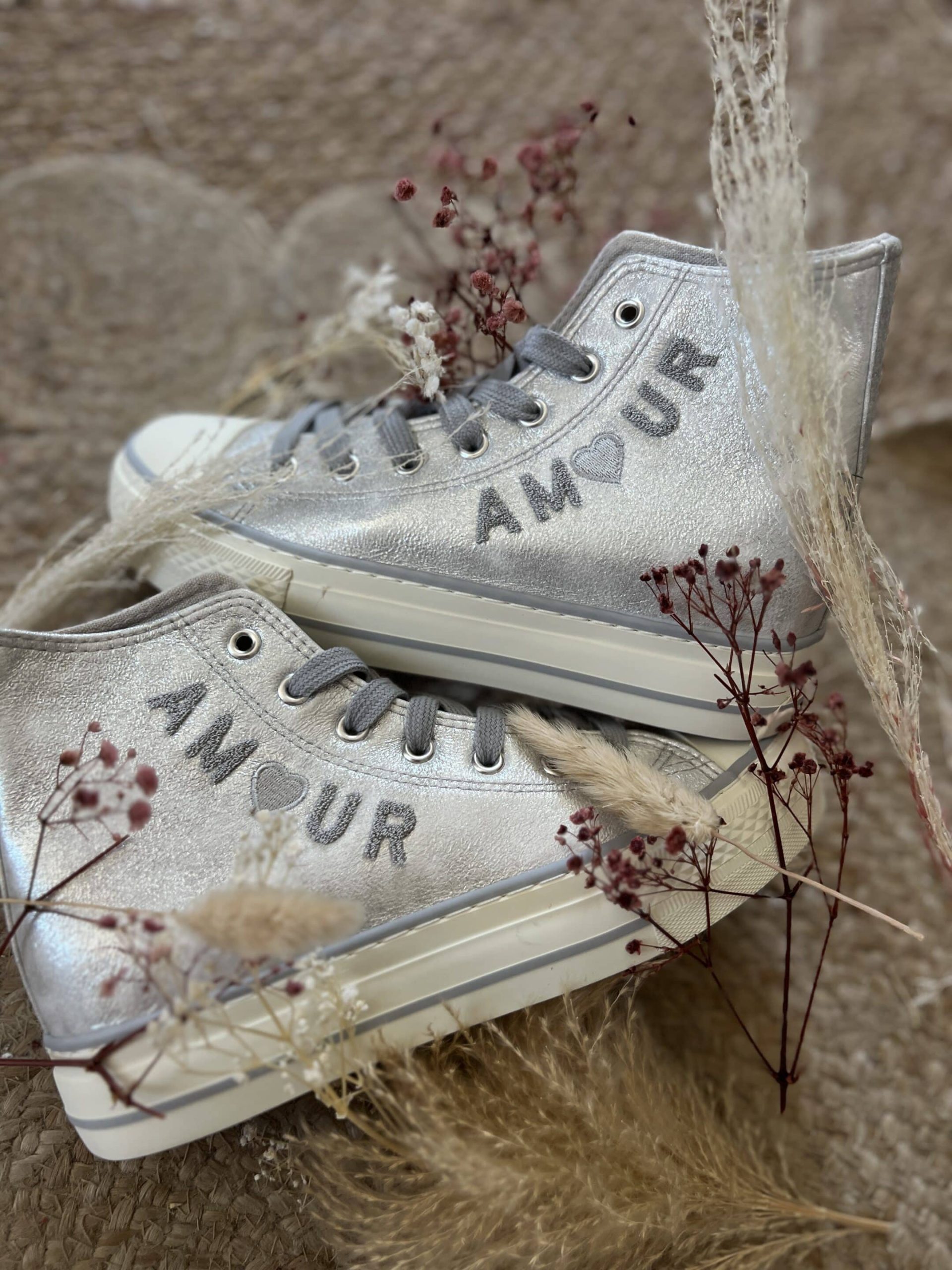 Basket CDS argentée – Image 2