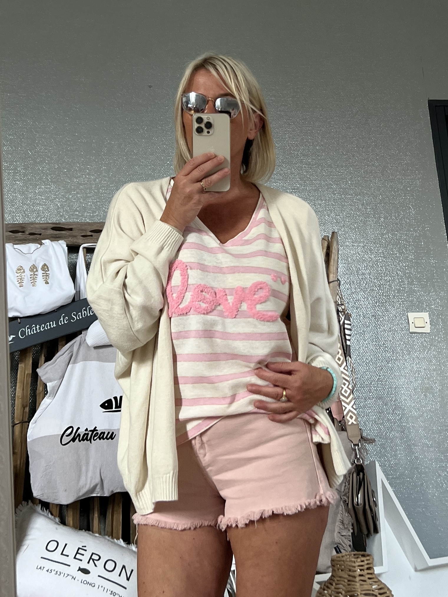 Gilet love écru – Image 5