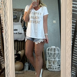 T-shirt CDS coffee Beach repeat