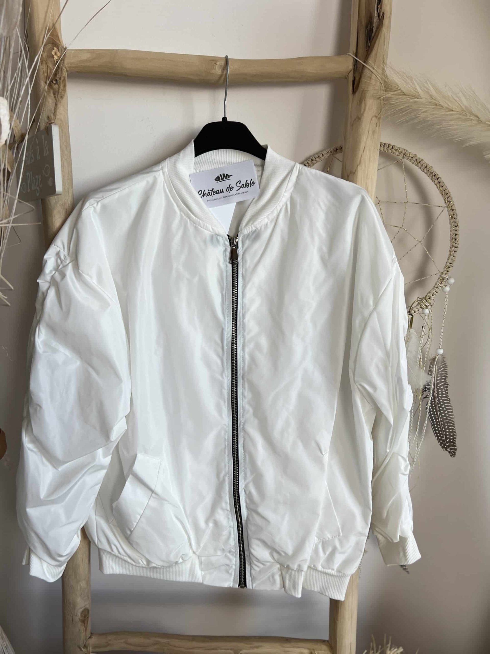 Bomber CDS blanc – Image 2